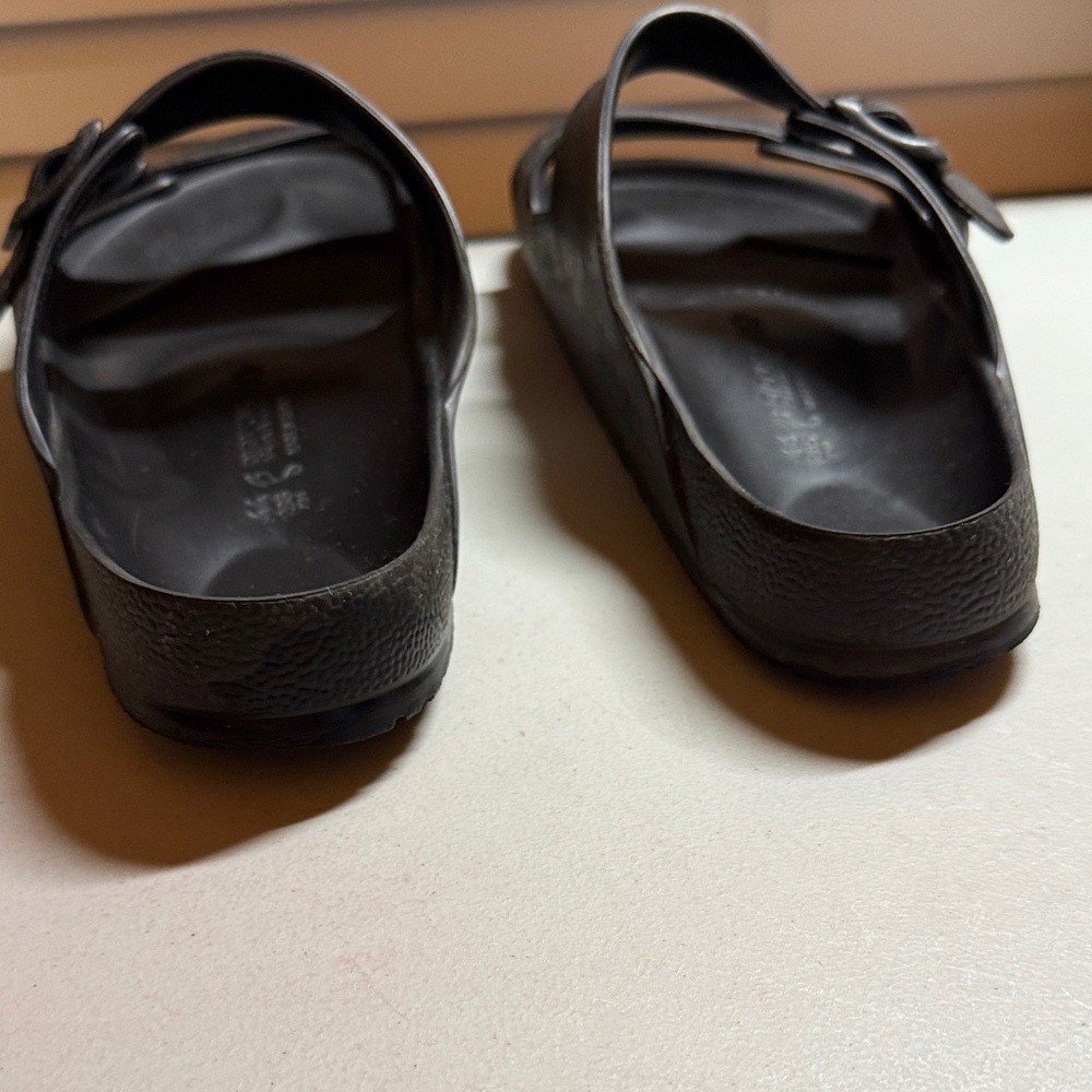 Birkenstock Charcoal Double-Strap Sandals - Picture 5 of 6
